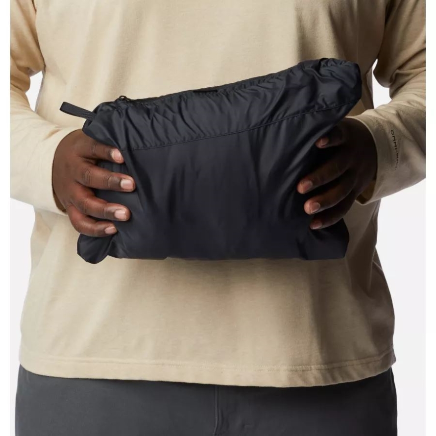 Black Columbia Men's Silver Falls Vest Big
