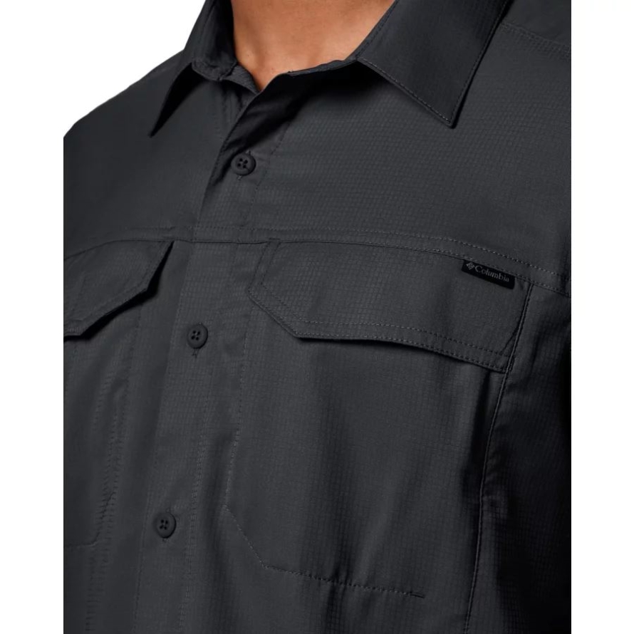 Black Columbia Men's Silver Ridge Lite Short Sleeve Shirt
