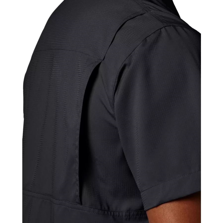 Black Columbia Men's Silver Ridge Lite Short Sleeve Shirt