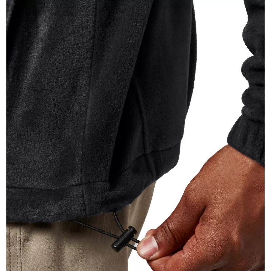 Black Columbia Men's Steens Mountain 2.0 Full Zip Fleece Jacket Tall