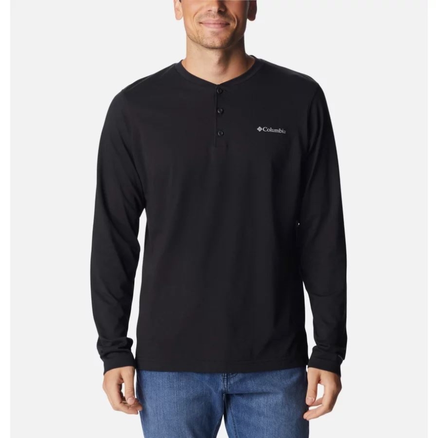 Black Columbia Men's Thistletown Hills Henley