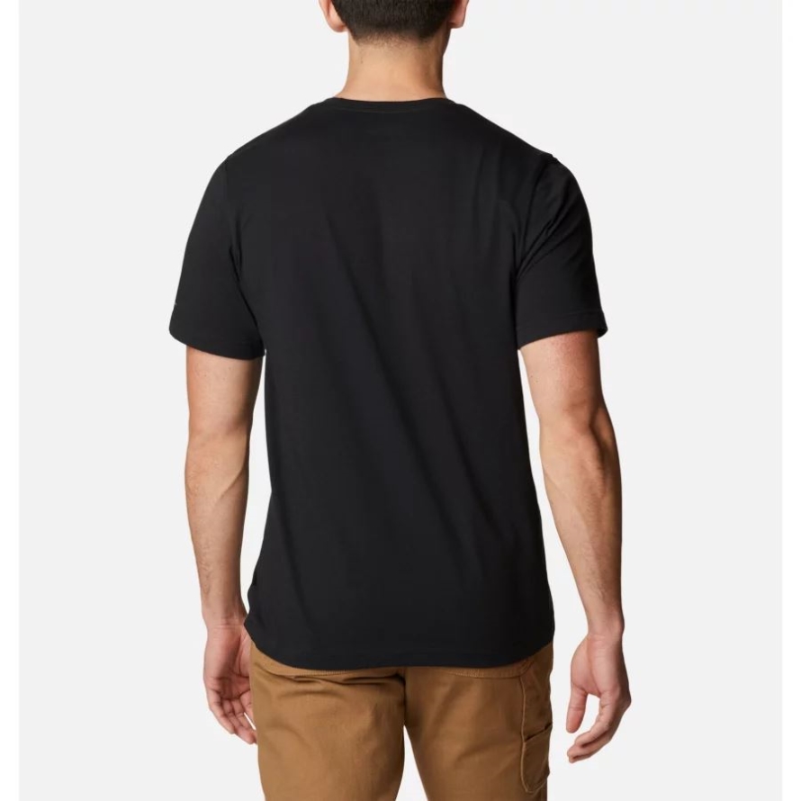 Black Columbia Men's Thistletown Hills Short Sleeve Shirt Tall
