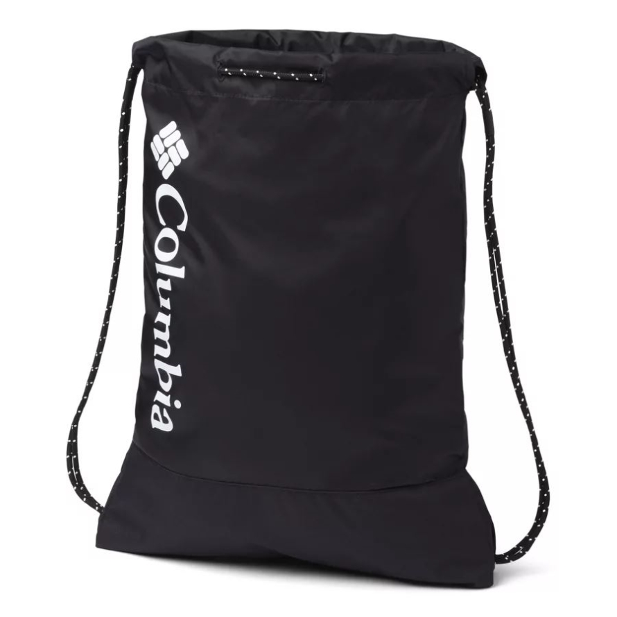 Black Columbia Unisex Drawstring Bag