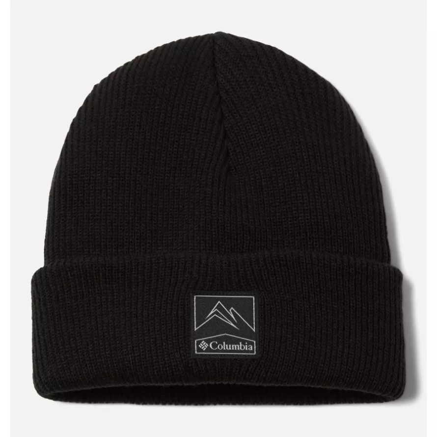 Black Columbia Unisex Whirlibird Cuffed Beanie