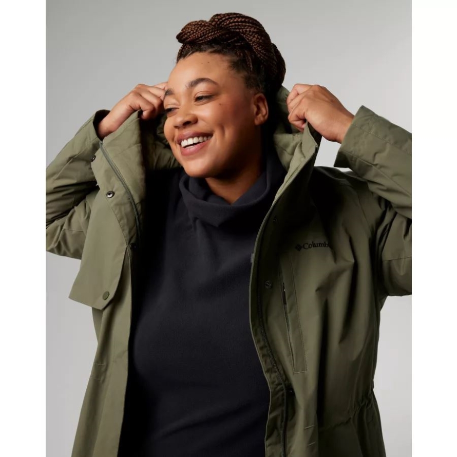 Black Columbia Women's Ali Peak Fleece Tunic Plus Size