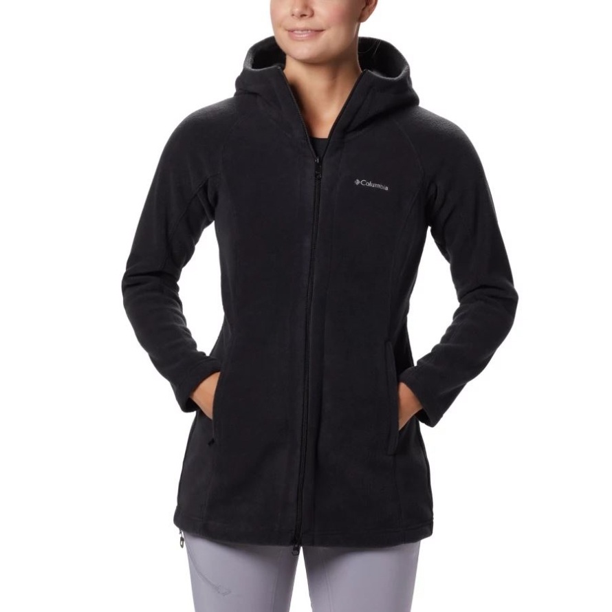 Black Columbia Women's Benton Springs II Long Hoodie