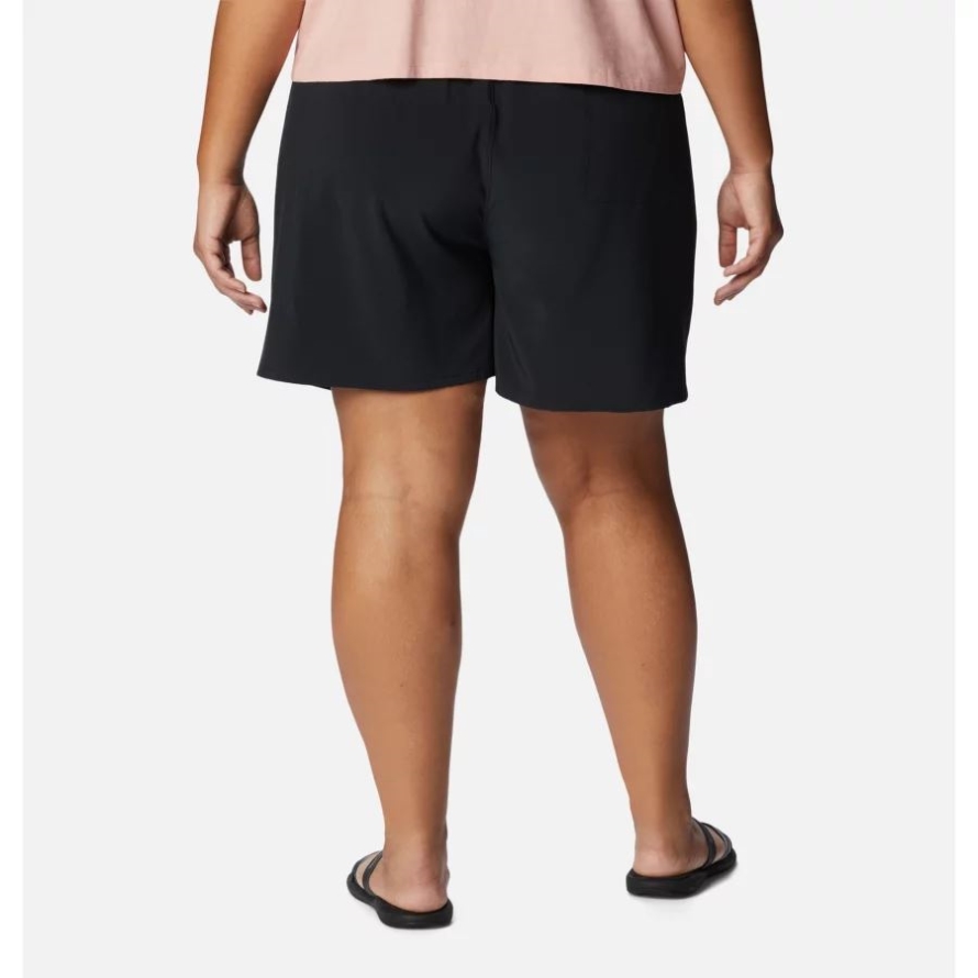 Black Columbia Women's Boundless Beauty Shorts Plus Size