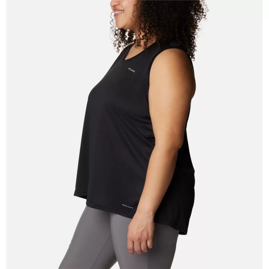 Black Columbia Women's Columbia Hike Tank Plus Size
