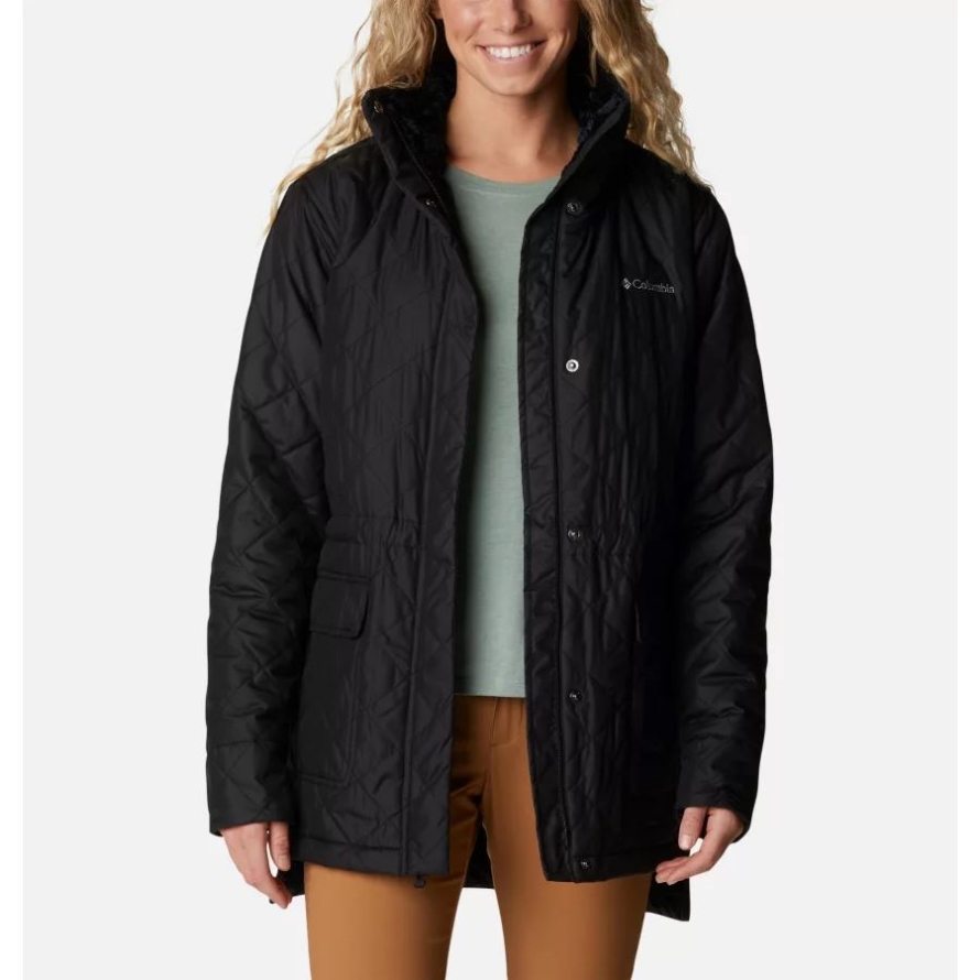 Black Columbia Women's Copper Crest Novelty Jacket
