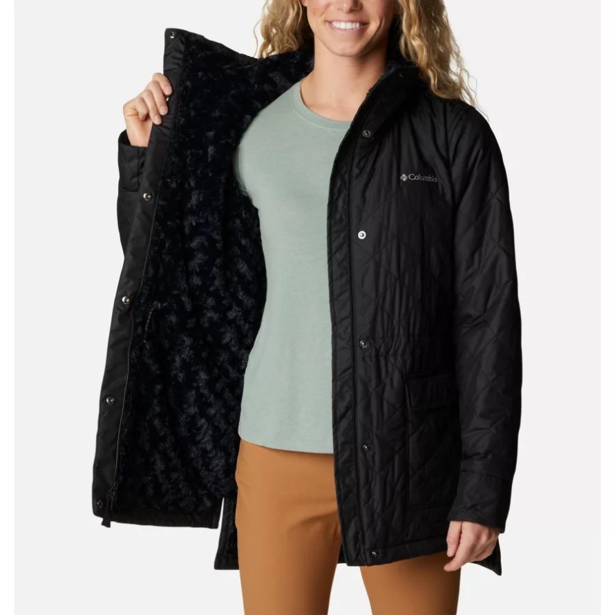 Black Columbia Women's Copper Crest Novelty Jacket