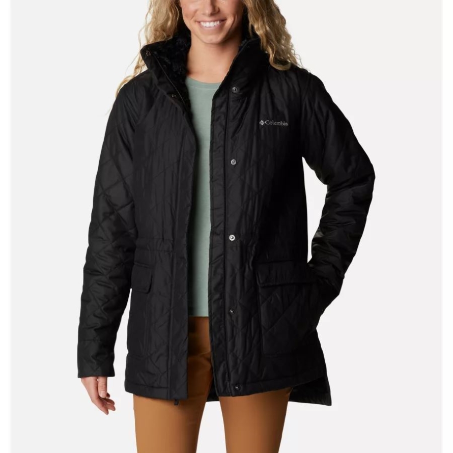 Black Columbia Women's Copper Crest Novelty Jacket