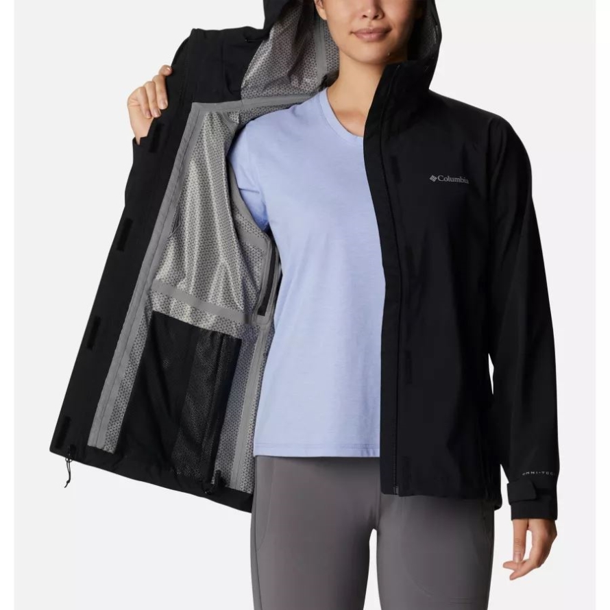 Black Columbia Women's Earth Explorer Shell Jacket