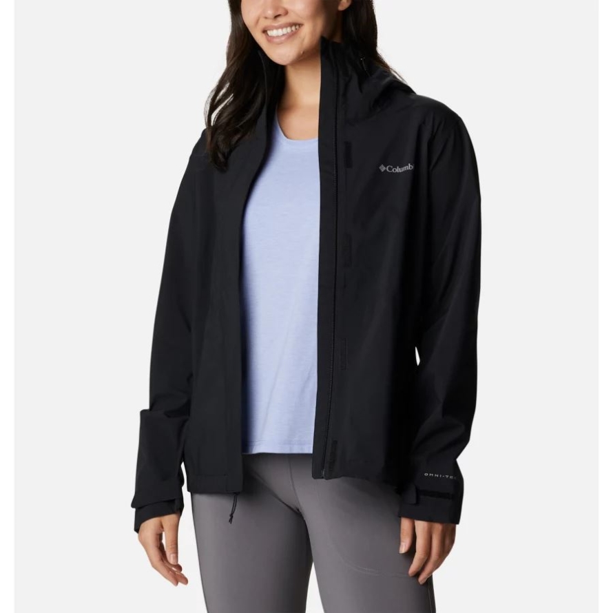 Black Columbia Women's Earth Explorer Shell Jacket