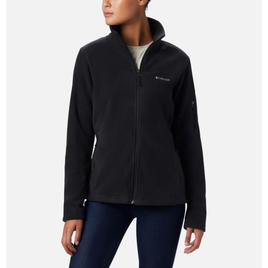 Black Columbia Women's Fast Trek II Fleece Jacket
