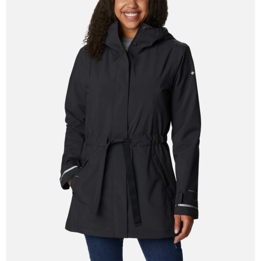 Black Columbia Women's Here And There Trench II Jacket