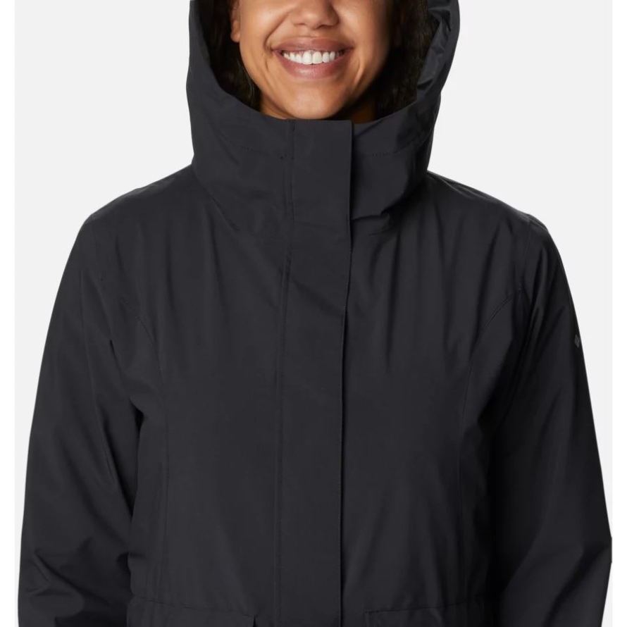 Black Columbia Women's Here And There Trench II Jacket