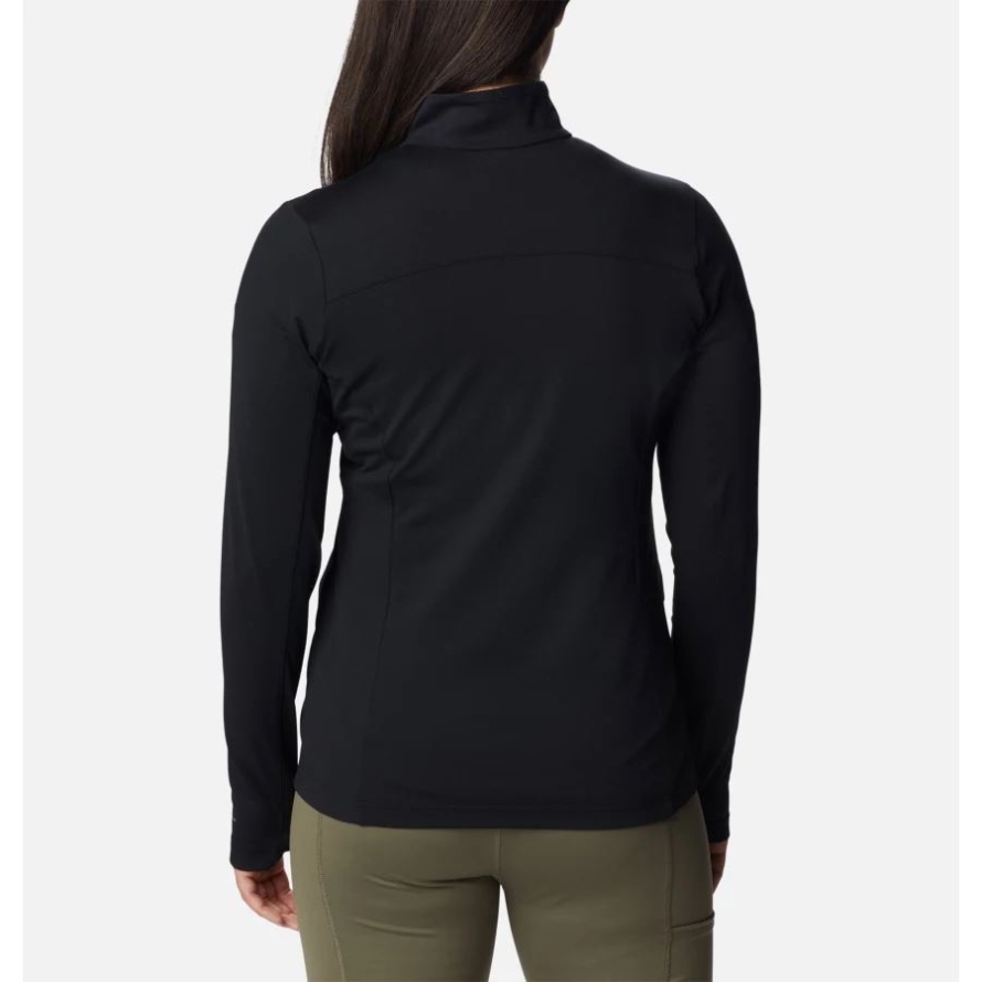 Black Columbia Women's Hike Hiking Technical Fleece Jacket