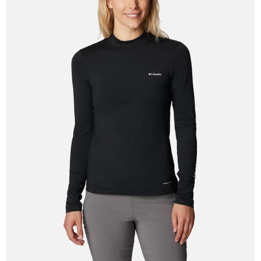 Black Columbia Women's Hike Performance Long Sleeve T-Shirt