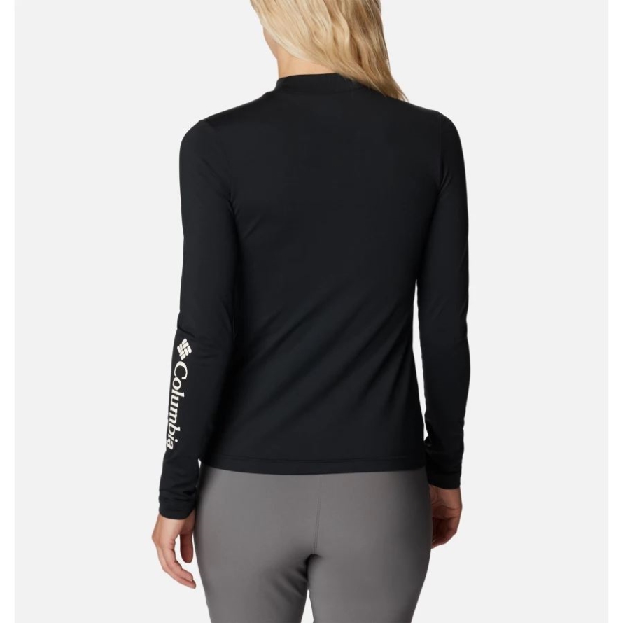 Black Columbia Women's Hike Performance Long Sleeve T-Shirt