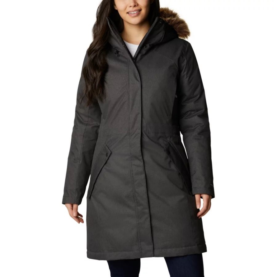 Black Columbia Women's Juniper Ridge Waterproof Down Parka