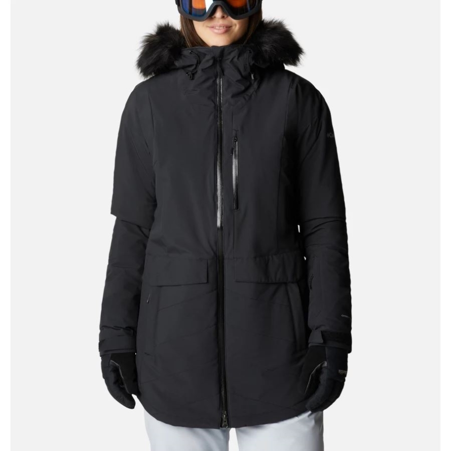 Black Columbia Women's Mount Bindo II Waterproof Ski Jacket