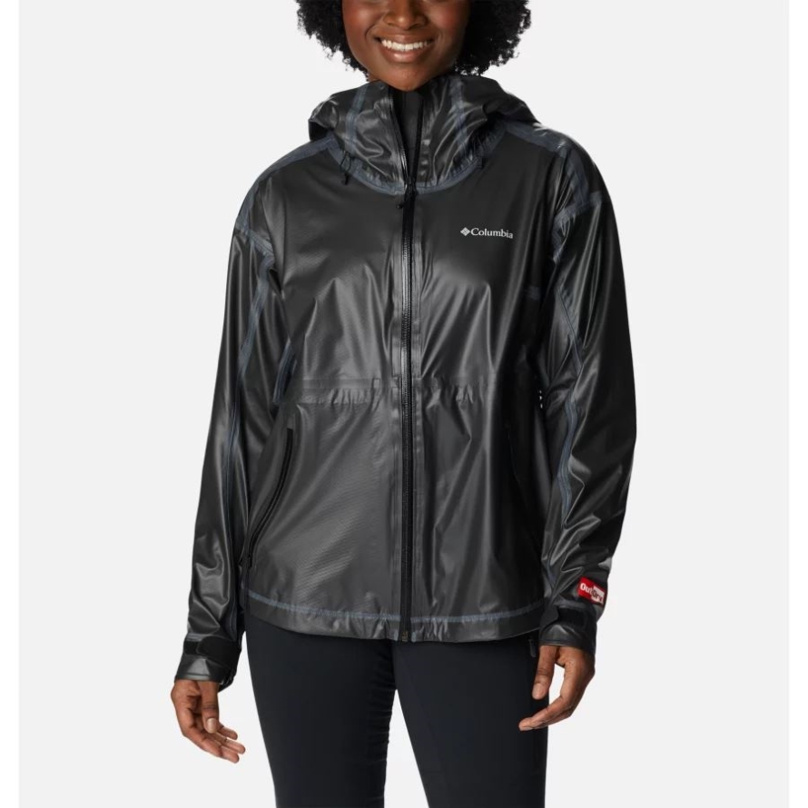 Black Columbia Women's OutDry Extreme Wildrain Shell