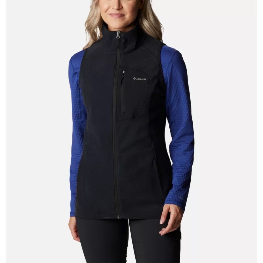 Black Columbia Women's Outdoor Tracks Vest