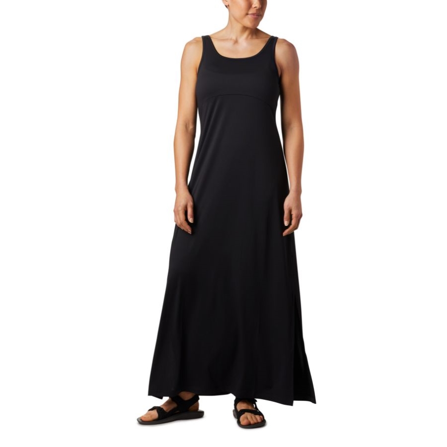 Black Columbia Women's PFG Freezer Maxi Dress