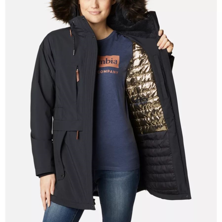 Black Columbia Women's Payton Pass Insulated Jacket