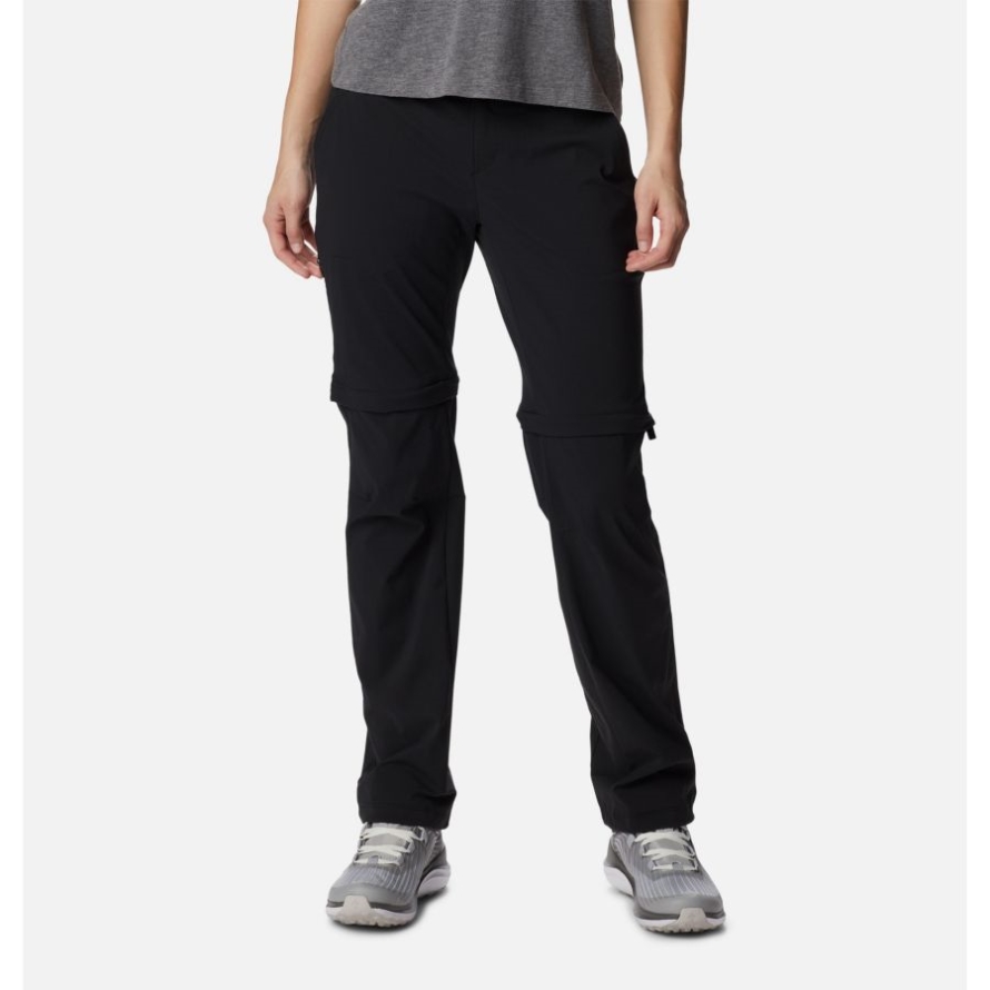 Black Columbia Women's Saturday Trail Convertible Hiking Trousers