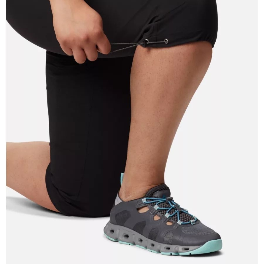 Black Columbia Women's Saturday Trail II Knee Pants Plus Size