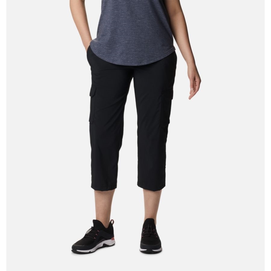 Black Columbia Women's Silver Ridge Utility Capris