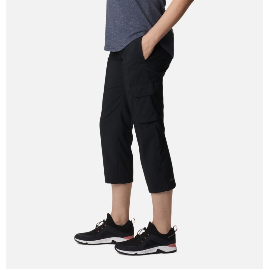 Black Columbia Women's Silver Ridge Utility Capris