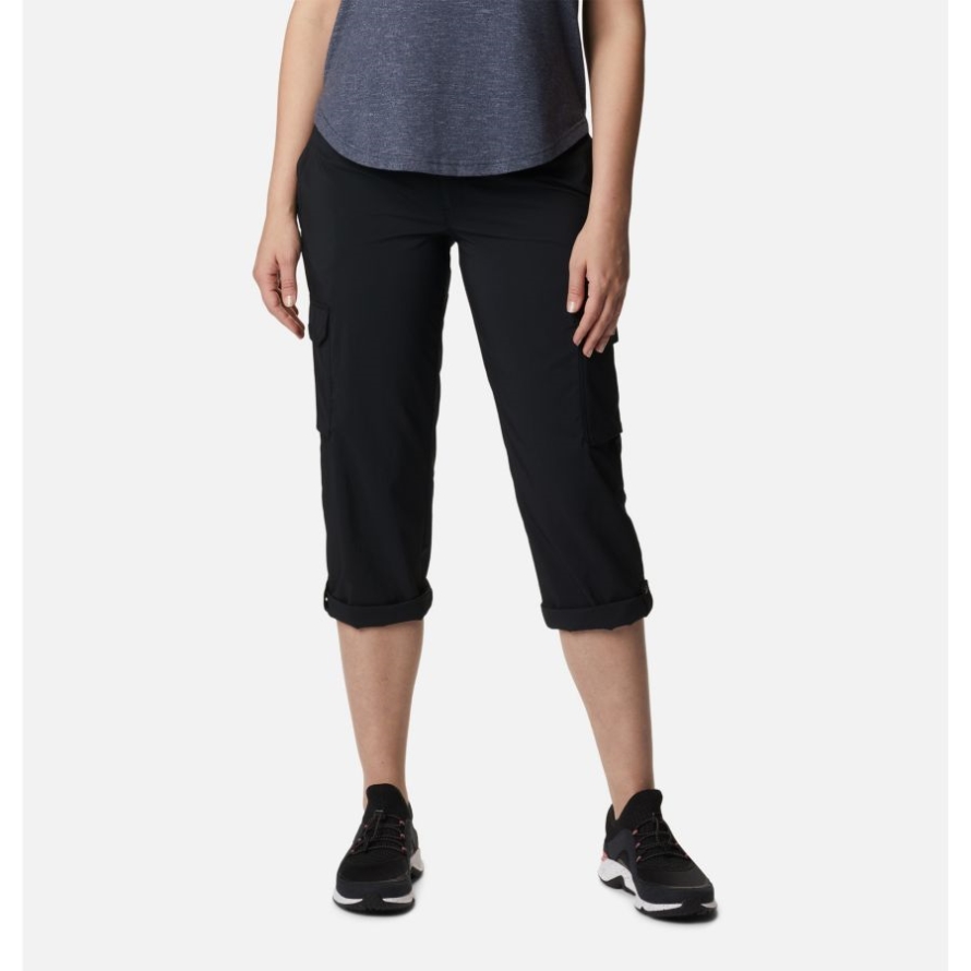 Black Columbia Women's Silver Ridge Utility Capris