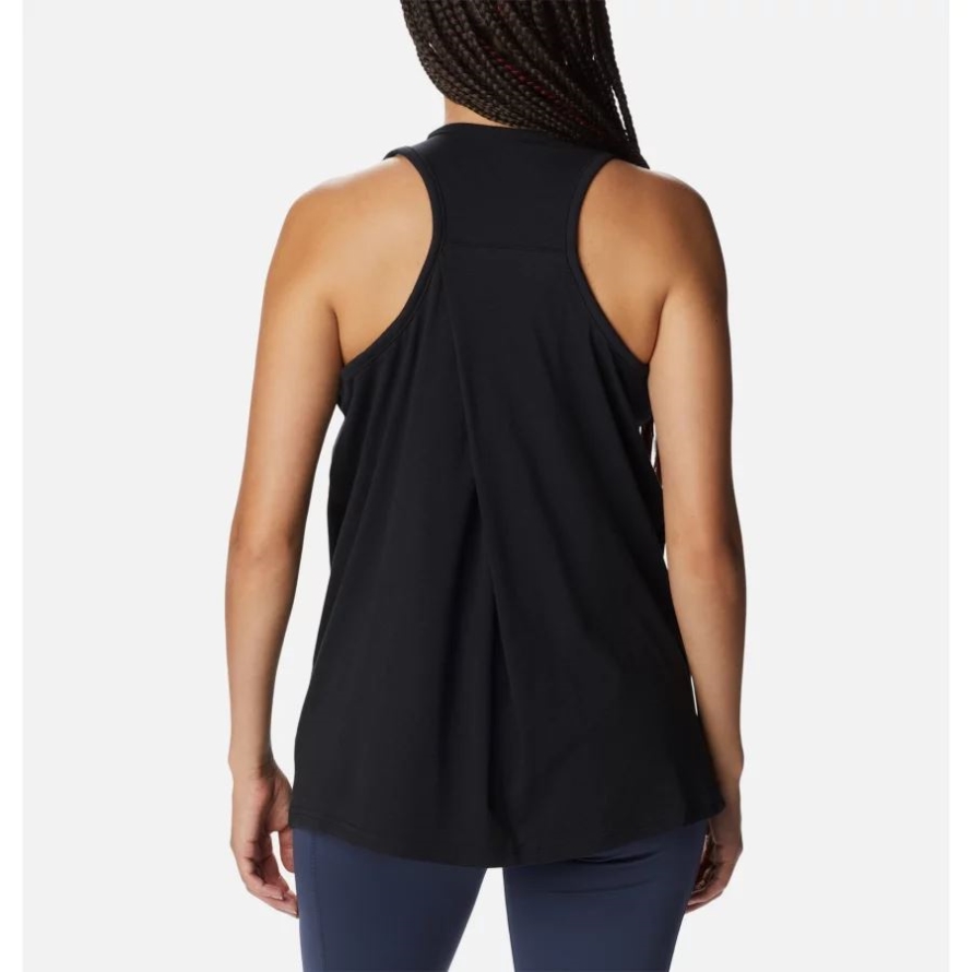 Black Columbia Women's Sun Trek Racerback Tank