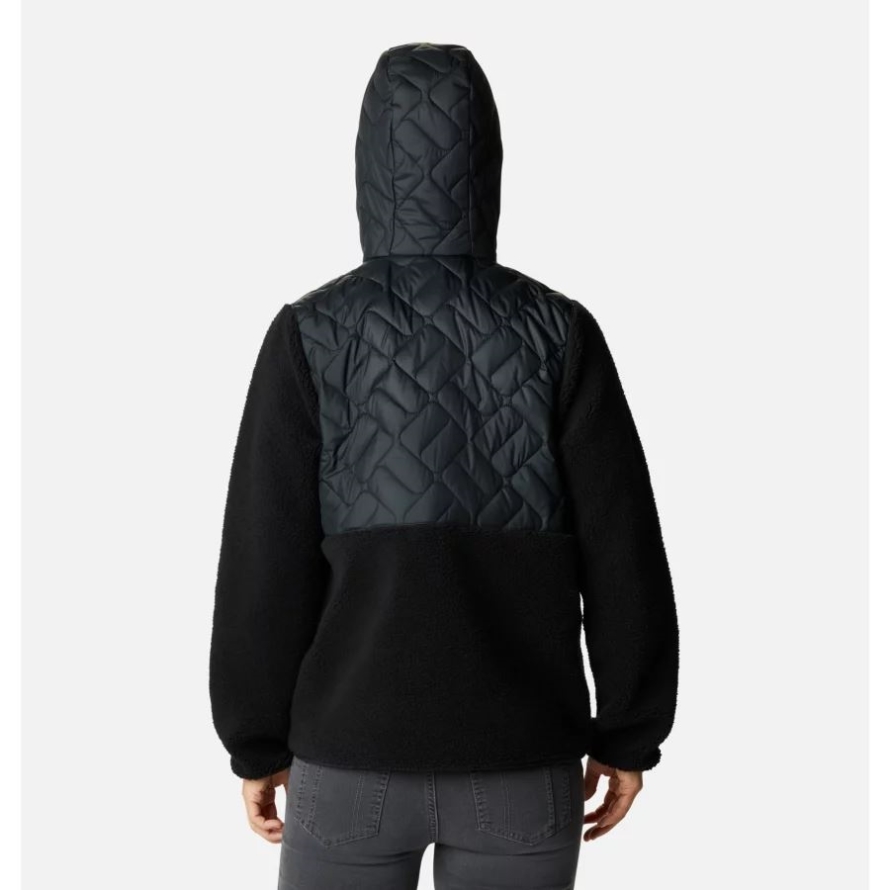 Black Columbia Women's Sweet View Hooded Fleece Pullover