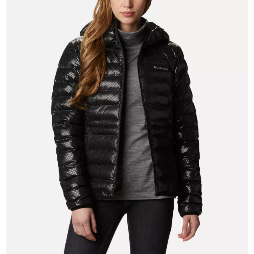 Black Columbia Women's Three Forks Black Dot Jacket