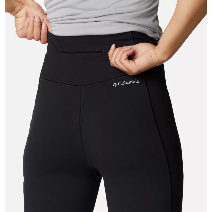 Black Columbia Women's Weekend Adventure 7/8 Legging