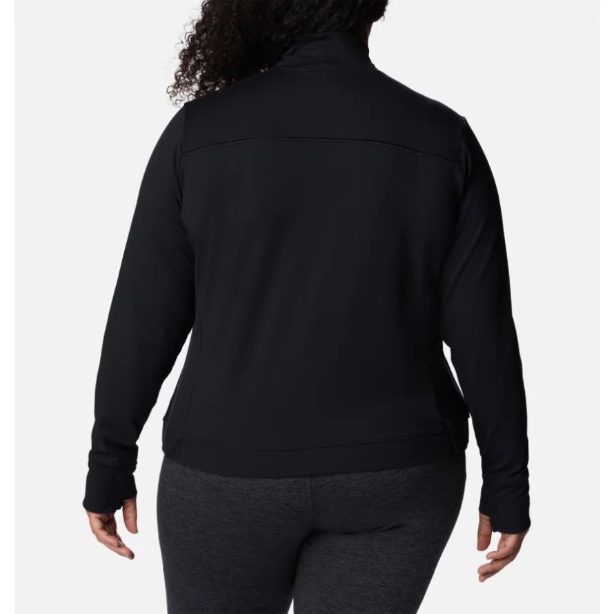 Black Columbia Women's Weekend Adventure Pullover Plus Size