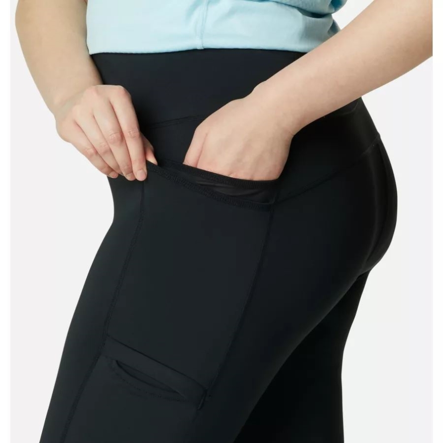 Black Columbia Women's Windgates II Leggings Plus Size