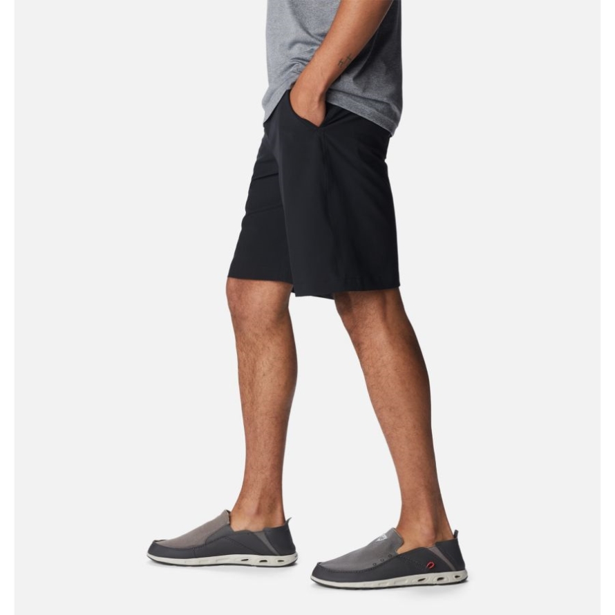 Black/Cool Grey Columbia Men's PFG Terminal Tackle Shorts