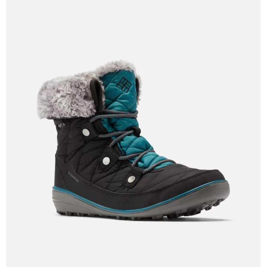 Black/Deep Water Columbia Women's Heavenly Shorty Omni-Heat Boot