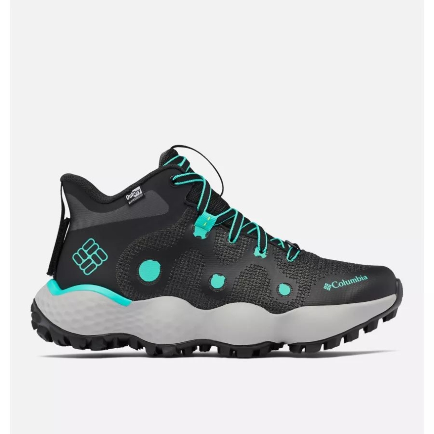 Black/Electric Turquoise Columbia Women's Escape Thrive Endure Shoe