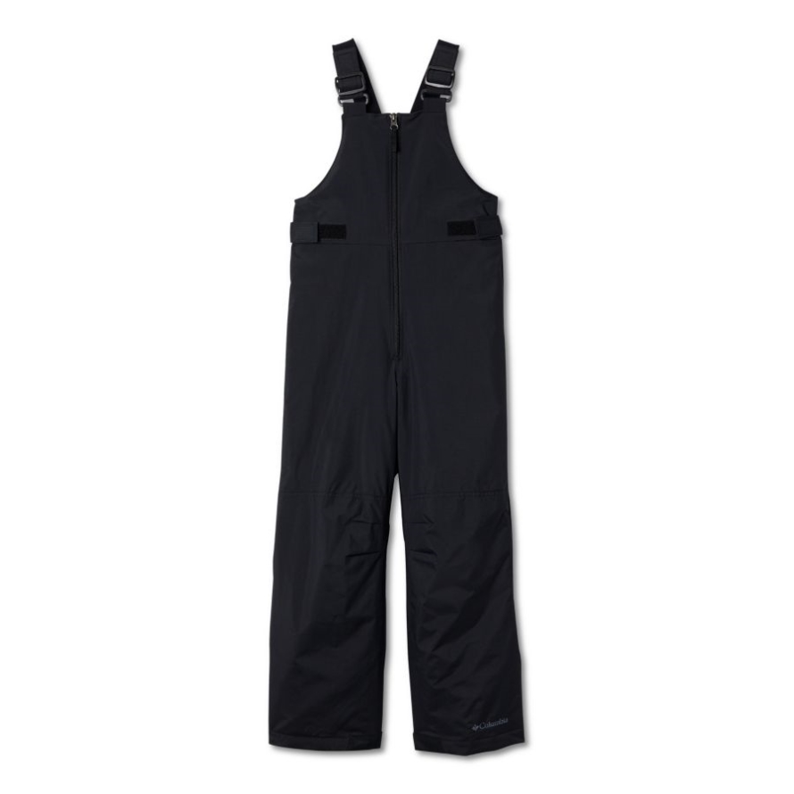 Black G Girls' Snowslope II Bib Columbia