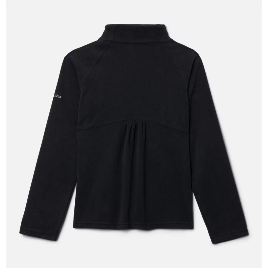 Black Girls' Glacial Fleece Half Zip Jacket Columbia