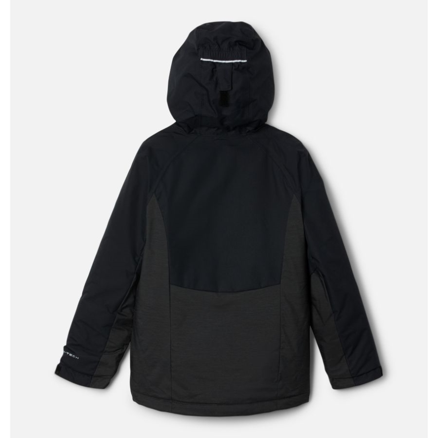 Black Heather/Black Columbia Girls' Alpine ActionII Waterproof Ski Jacket