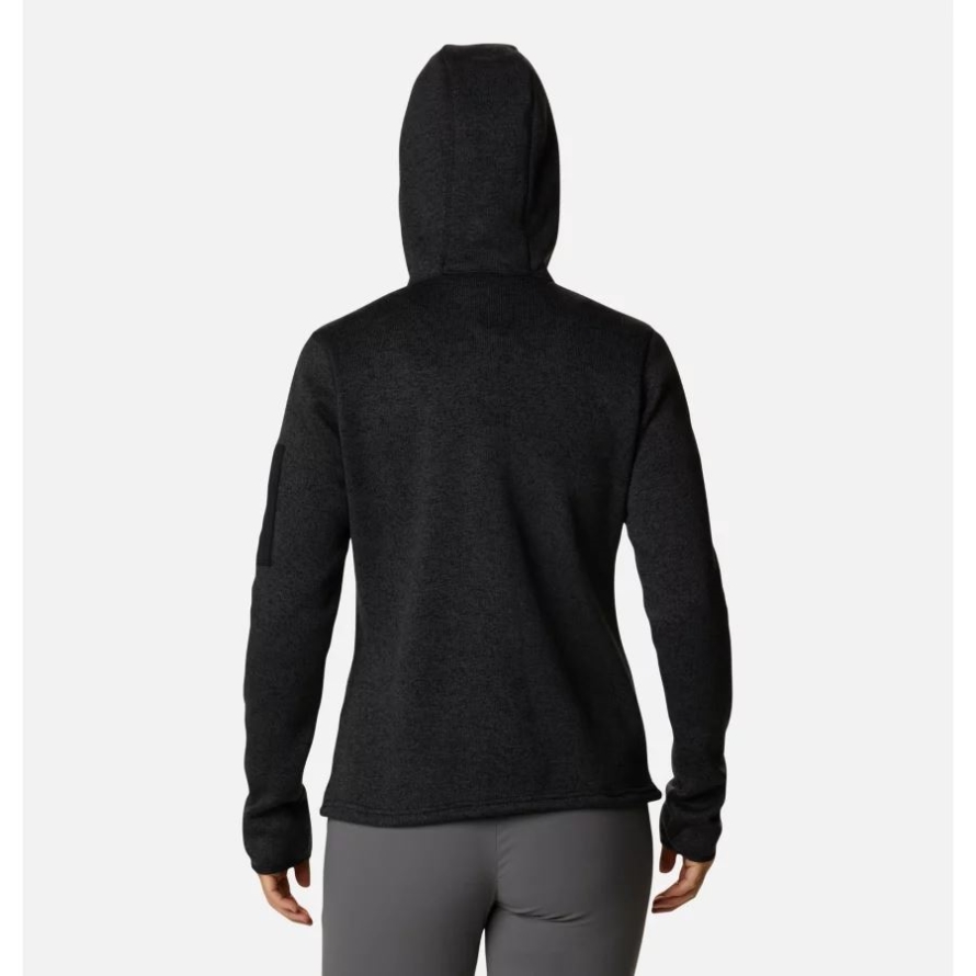Black Heather Women's Sweater Weather Hooded Pullover Columbia
