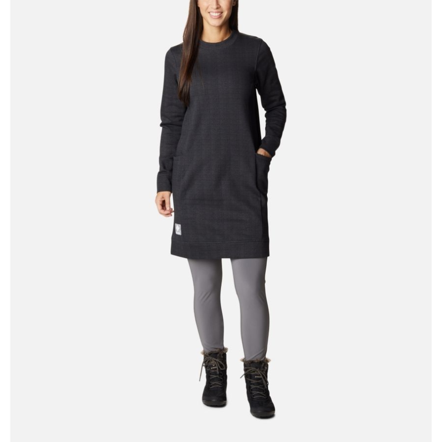 Black Herringbone Columbia Women's Columbia Lodge Dress