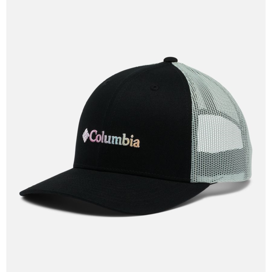 Black Iridescent Embroidery Columbia Columbia Women's Snapback Hat