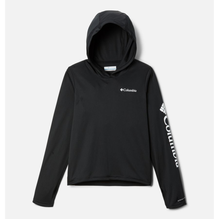 Black Kids' Fork Stream Hoodie Columbia